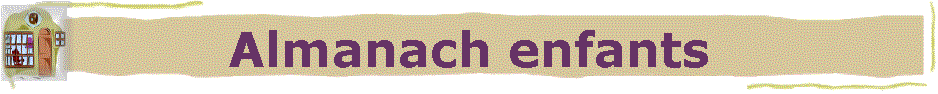 Almanach enfants