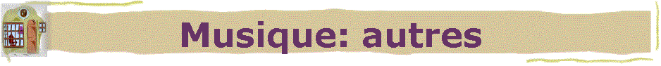 Musique: autres