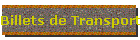 Billets de Transports