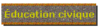 ducation civique