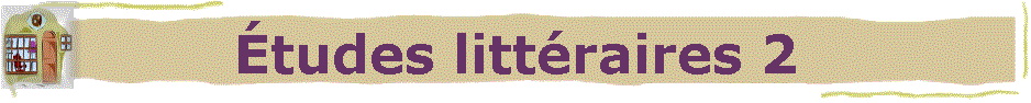tudes littraires 2