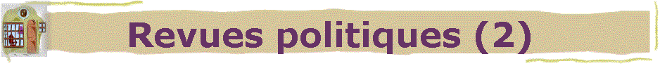 Revues politiques (2)