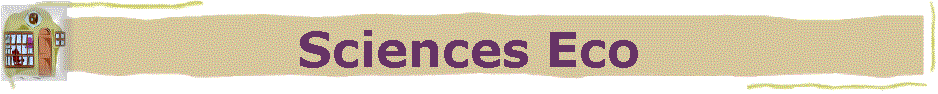 Sciences Eco